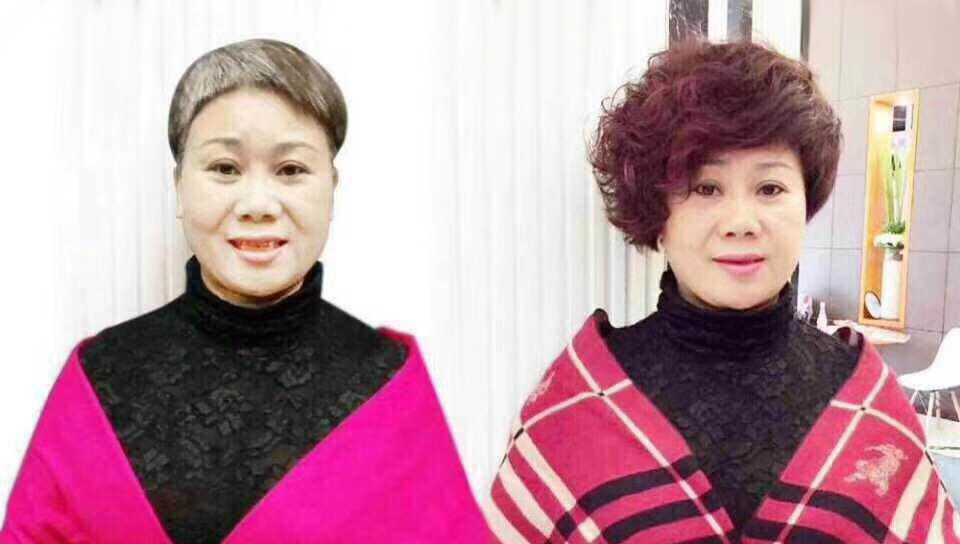 中老年假发